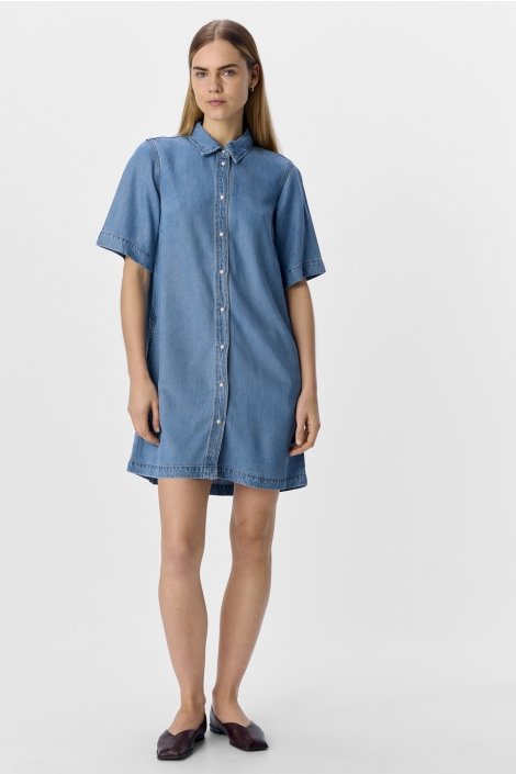 Object objframe 2/4 re denim dress noos